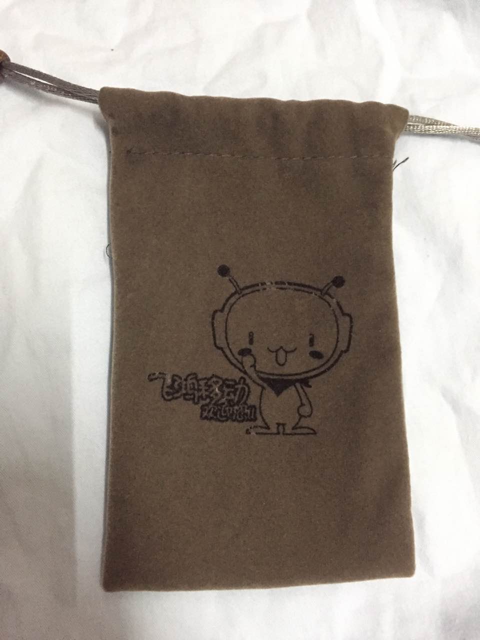 手機絨布袋，金峰盛絨布